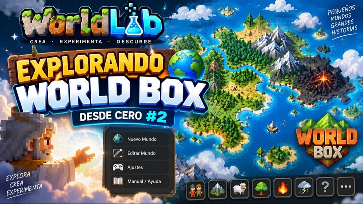 WorldBox desde Cero #2 | Explorando el juego por primera vez 🌎
