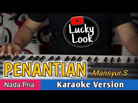 Penantian - Mansyur S | Karaoke Nada Pria