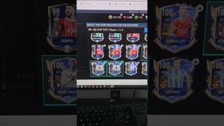TEORI EXCHANGE FULL PLAYER OVR 100!! GACHA PLAYER TOTY FIFA MOBILE!! 🔥🔥🇫🇷