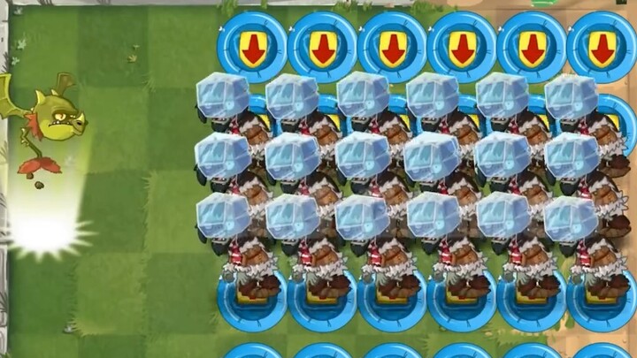 PvZ 2: Mỗi cây được tăng sức mạnh vô hạn khi chống lại 30 thây ma đầu vuông