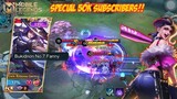 50K SUBSCRIBERS SPECIAL FANNY AGGRESSIVE MONTAGE || MOBILE LEGENDS BANG BANG