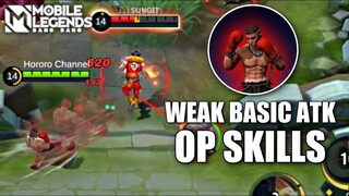 PAQUITO'S CRAZY HIGH DMG SKILL BUT WEAK BASIC ATTACK
