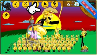 MEGA GOLDEN SPEARTON ZOMBIE - Stick War Legacy Mod 💛 Gameplay