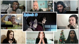 Demon Slayer || Kimetsu no Yaiba episode 15 reaction mashup