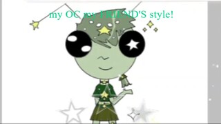my OC my FRIEND'S style! -drawing-LuckyMuckyy
