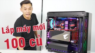 Độ Mixi đi lắp bộ máy tính mới hơn 100 triệu cùng Corsair, intel, Gigabyte Aorus.