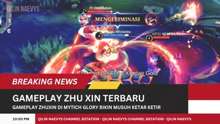 Gameplay Zhuxin terbaru di Mytichal Glory‼️