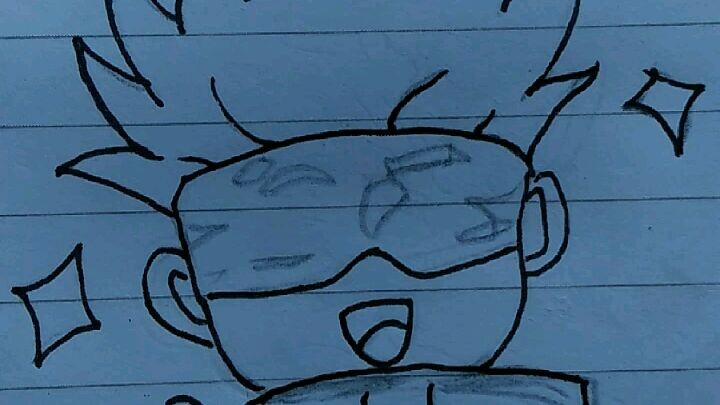 gambar gojoo ☝😅