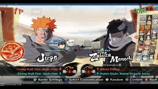 Zabuza Vs Jugo 🗿GK sanggup Wak 😎🔥🔥 game Naruto shippuden storm 4 ninja conection Starparks 2024.