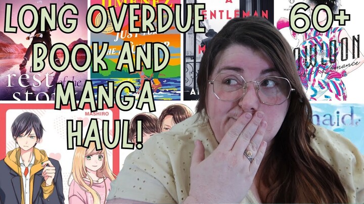 It's Been Months, Let's Do a Book and Manga Haul | Over 60 Reads!! |