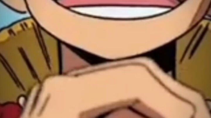 senyum mulu nih luffy