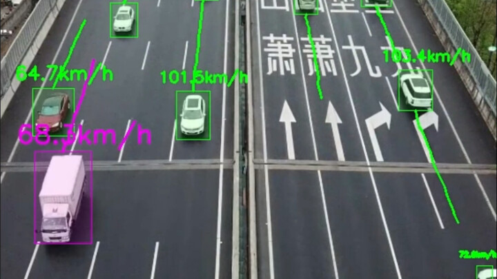 YOLOv5 + DeepSort Vehicle Tracking and Speed Analysis