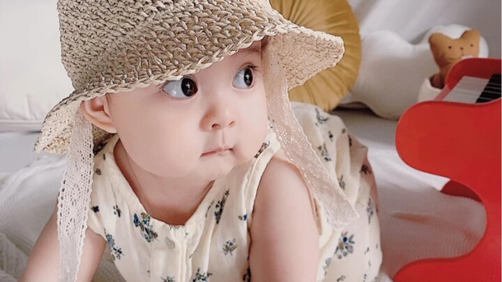 Cute moments created by human babies