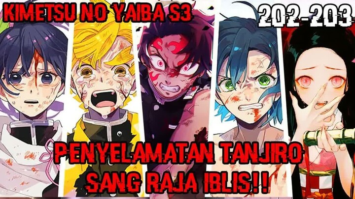Perjuangan Para Sahabat Menyadarkan Sang Raja Iblis Tanjiro!! (KNY 202 – 203)