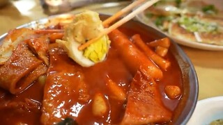 mukbang lẩu tokbokki #food