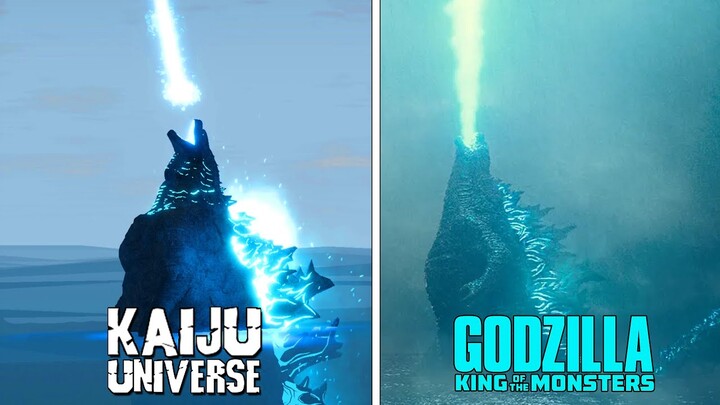 GODZILLA 2019 REMODEL ANIMATION REFERENCES | Kaiju Universe