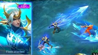 Yi Sun-Shin upcoming New Epic Skin( Fleet Warden) This Skin is Cool!!