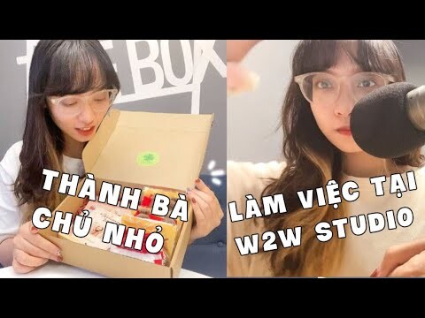 Update: một ngày đi làm tại W2W Studio | Ước mơ thành bà chủ shop