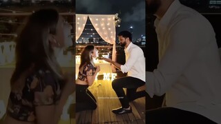 Best memory of 2022. ❤️ #couple #marriage #proposal #rohitandkanu #youtubecreator
