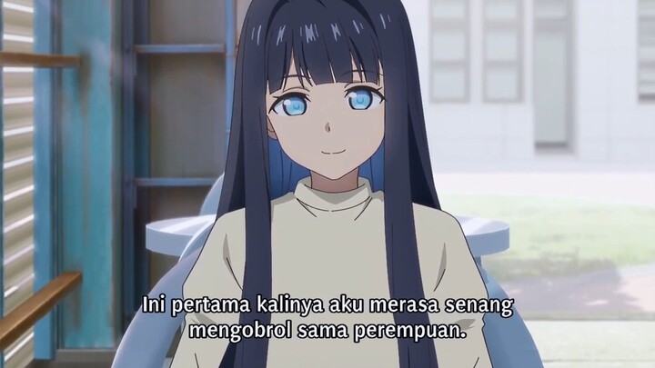 #KompetisiKreasiUnggahan7 Toumei na Yoru ni Kakeru Kimi to, Me ni Mienai Koi wo Shita eps 3 Sub Indo