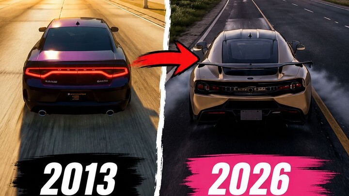 GTA V vs GTA VI | Car Evolution