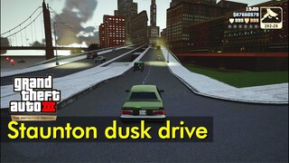 Staunton Island Driving at Dusk | GTA III Definitive Edition