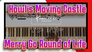 [Howl's Moving Castle] Merry Go Round of Life (piano cover) - Joe Hisaishi