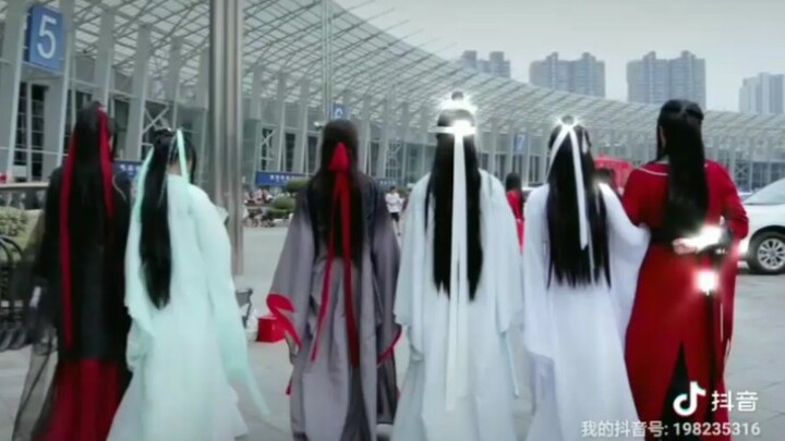 【魔道祖师天官赐福渣反】墨家三对冰秋忘羡花怜终于齐了