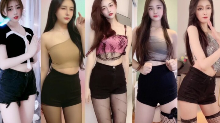 Quần short đen lụa big data của cô gái kho báu ngày nay