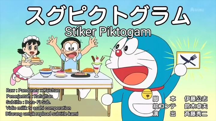 Doraemon Subtitle Bahasa Indonesia...!!! "Stiker Piktogram"