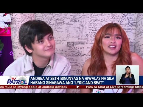 SethDrea's Full Interview on TV Patrol | Andrea Brillantes & Seth Fedelin