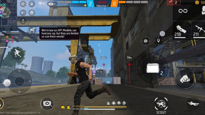 Free Fire Impossible Rush Trick 😱 Enemy Shocked! 🤯 #freefire
