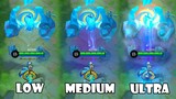 Natan Tidal Lord Collector Skin in Different Graphics Settings