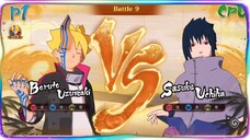 Boruto Karma Progression VS Sasuke Uchiha EMS - Naruto Storm Connections Android Gameplay
