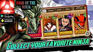 Road of the Ninja Gameplay - Free 4 Giftcodes - Naruto Idle RPG Game Android Apk