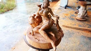 [DIY] Điêu khắc mô hình Nami (One Piece) từ gỗ