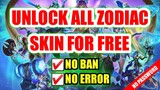 HOW TO USE ALL ZODIAC SKIN FOR FREE | NO BAN