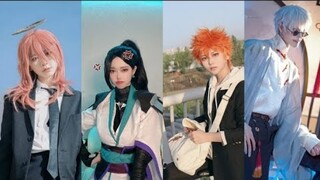 🌈[Tổng Hợp Tiktok Cosplay Anime]🌼 #1 • Simp haikyuu🥛🍊