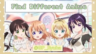 π FIND DIFFERENT ANIME π | LEVEL 6 |