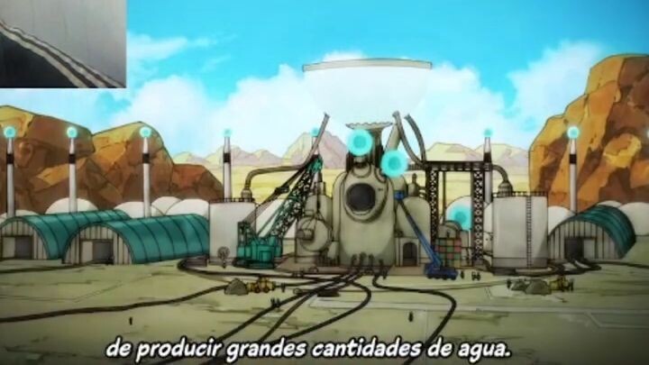 Nos explican sobre la maquina de agua SAND LAND cap 3 ultima serie de Akira Tori