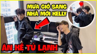 Trời Mưa Gió Đức Mõm "Qua Nhà Mới Kelly" Để Ăn Ké Tủ Lạnh !!!