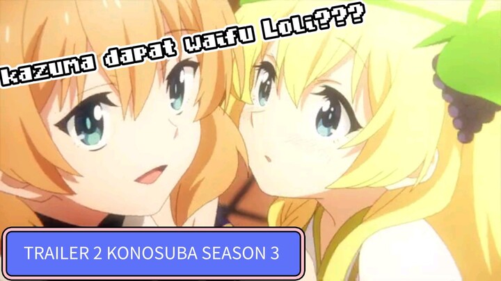 Trailer Terbaru Konosuba Season 3