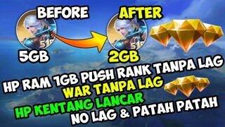 Cara Mengatasi Lag Dan Patah Patah Mobile Legend Setelah Update | Memperkecil Ukuran Mobile Legend