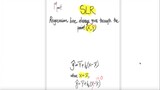 1st/2 parts stat: SLR SLR Regression lline always goes through the point (x̄, ȳ)