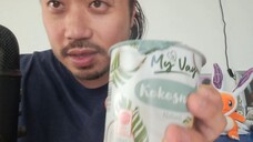 ASMR COCONUT YOGHURT (EATING SOUNDS, AIR TRACING & FINGER LICK)