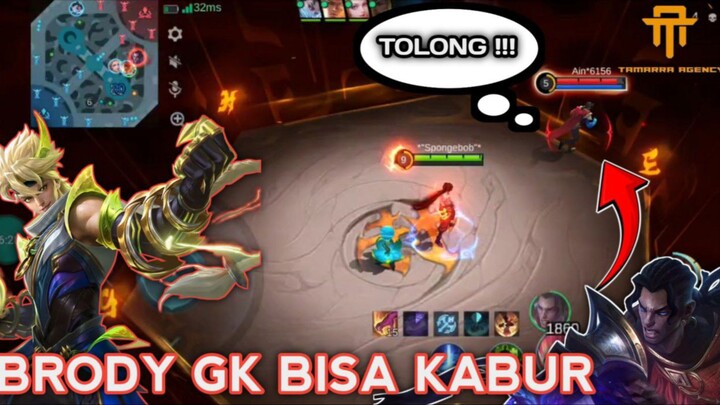 INCAR BRODY SAMPAI KESAL , GAK BISA KABUR BRODY NYA !