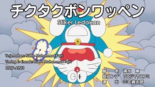 Doraemon stiker Ledakan