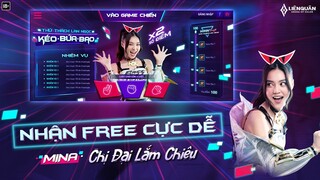 HƯỚNG DẪN NHẬN FREE MINA CHỊ ĐẠI LẮM CHIÊU - Garena Liên Quân Mobile