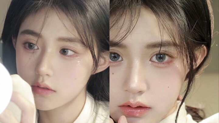 Wanita Cantik dengan Tampilan Berkilau | Riasan Sejernih Kristal yang Terlihat Seperti Takdir!