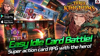 Idle Three Kingdoms: Card RPG Gameplay - Game Andr0id iOS